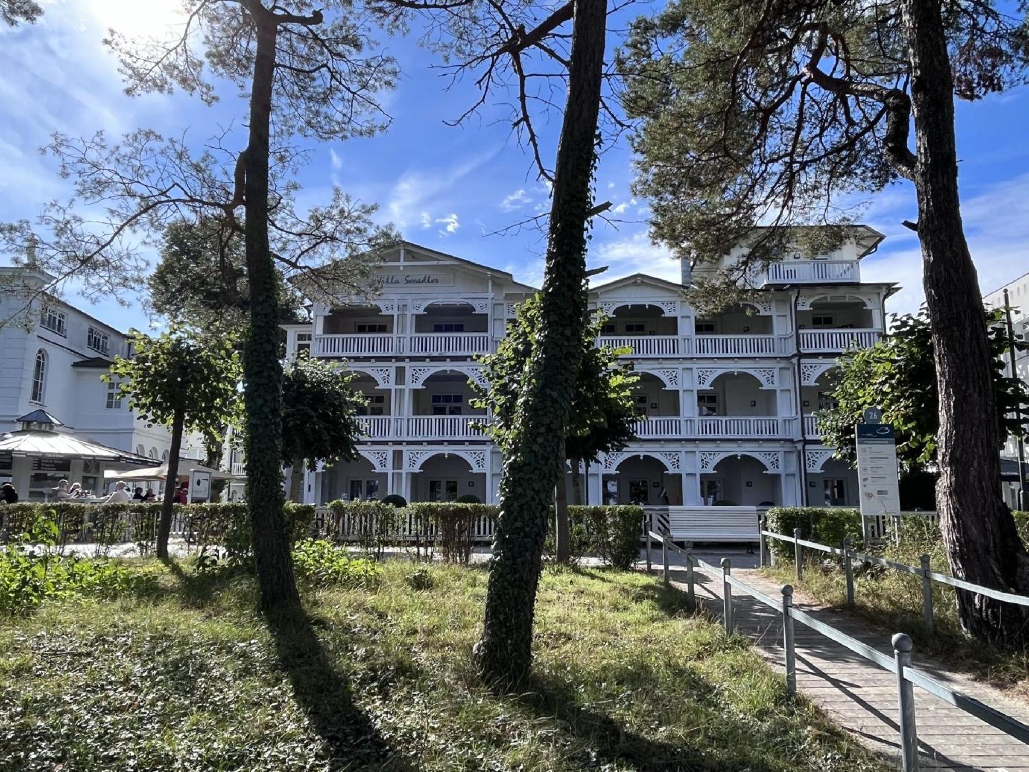 Ferienwohnung Strandlust In Der Villa Seeadler Binz Ngoại thất bức ảnh